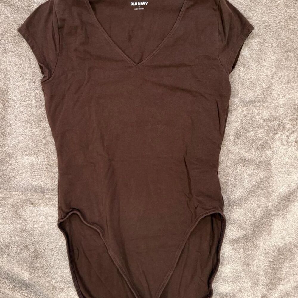 Old Navy Women's Brown Body Suit Size Medium